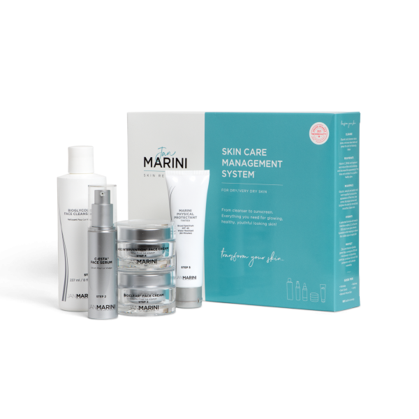 Jan Marini A Skin Care Management System - Dry /Very Dry with Marini Physical Protectant  SPF 45 Tinted
