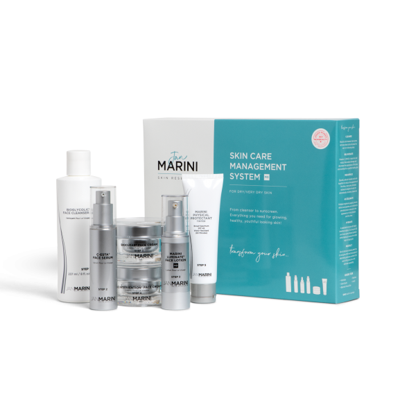Jan Marini A Skin Care Management System - MD Dry/Very Dry with Marini Physical Protectant  SPF 45 Tinted